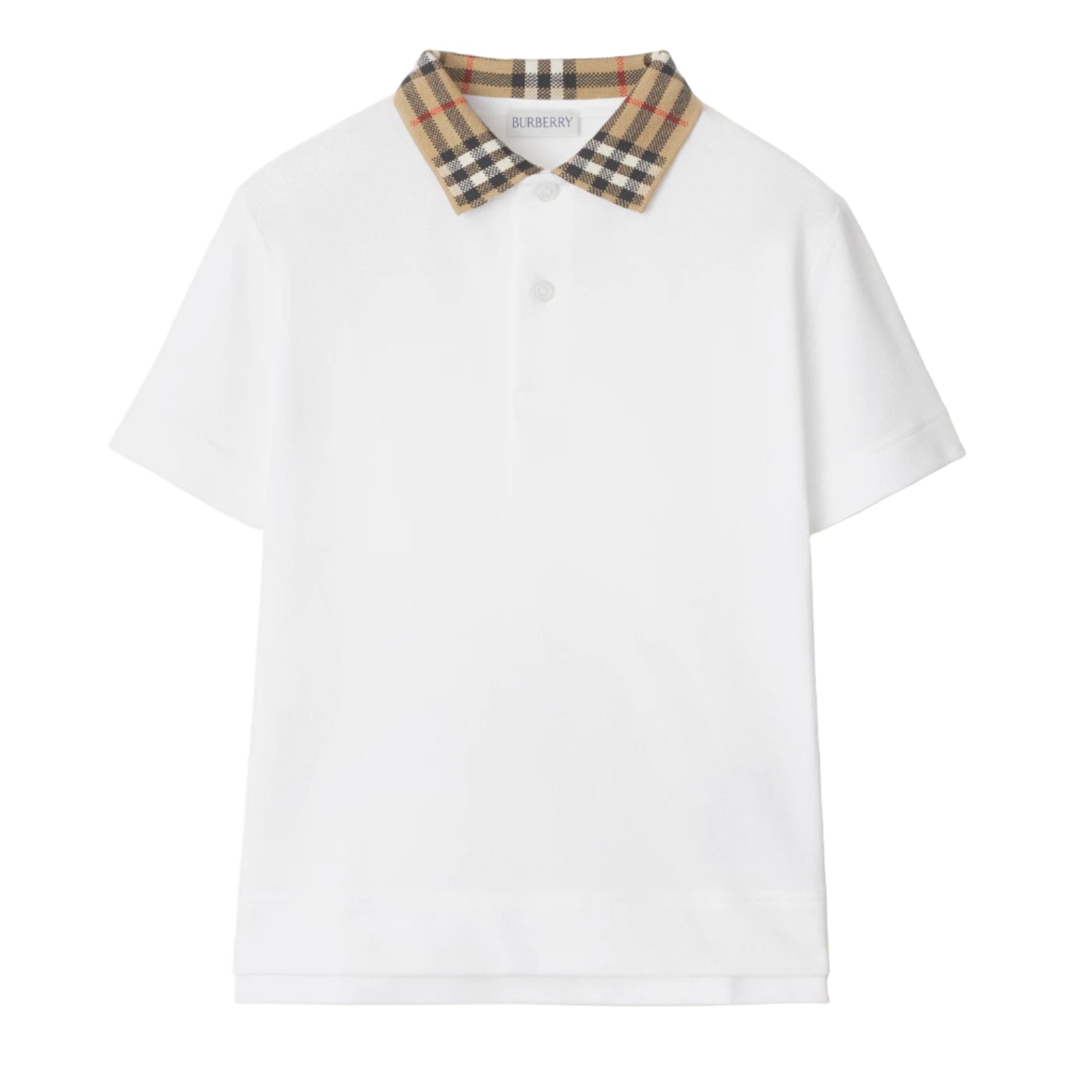 Burberry White polo