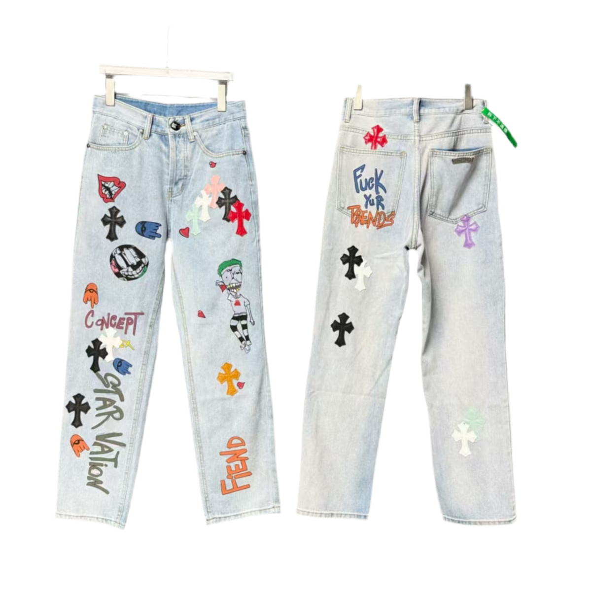 Chrome Heart jeans