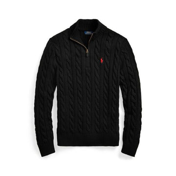 Ralph lauren cable knit quarter zip