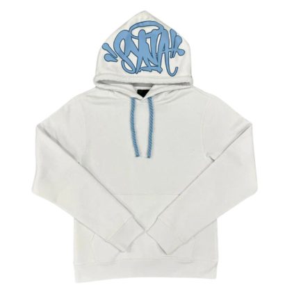 Synaworld hoodie white/blue